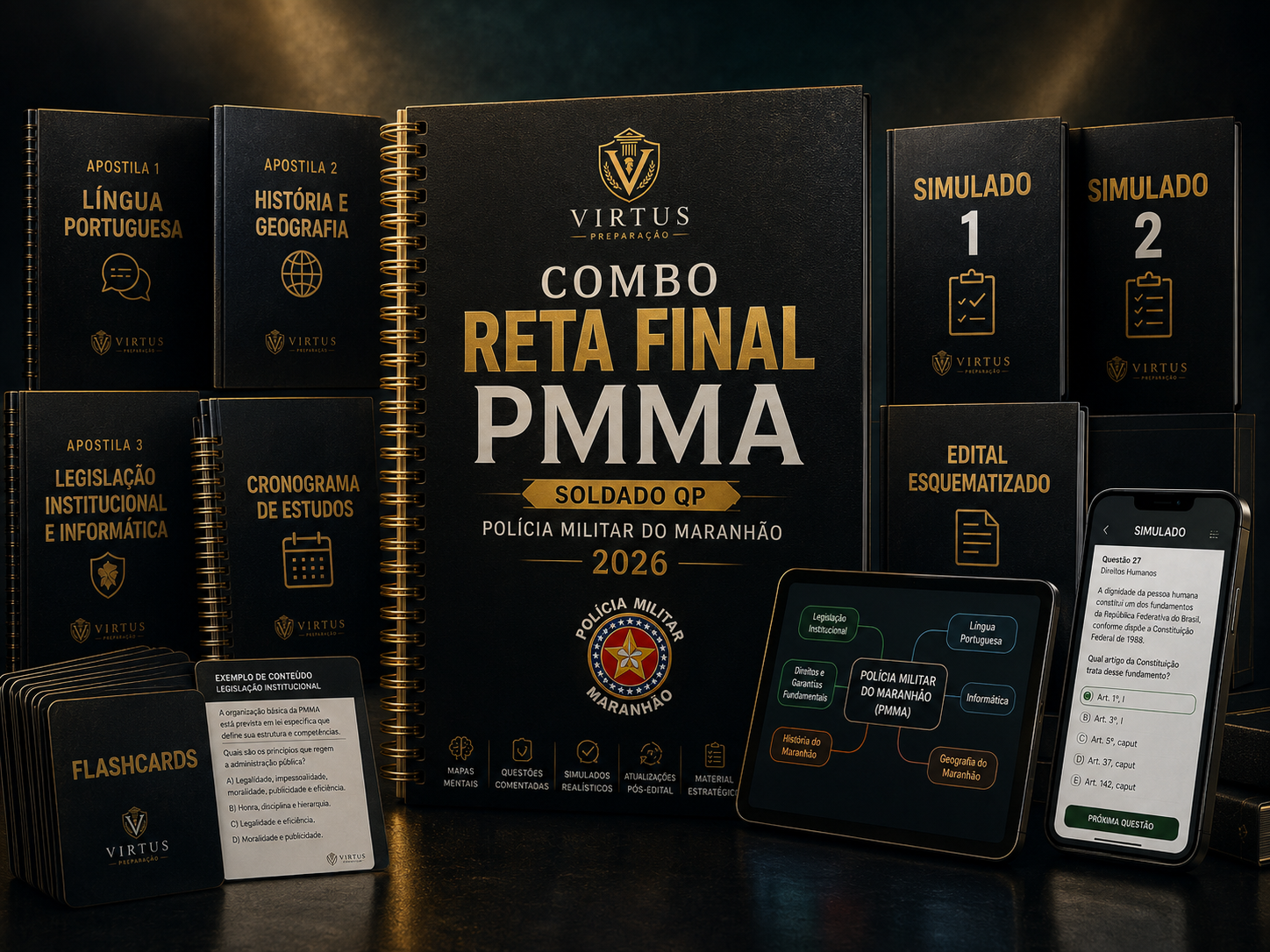 Kit Reta Final PMMA Soldado QP 2026