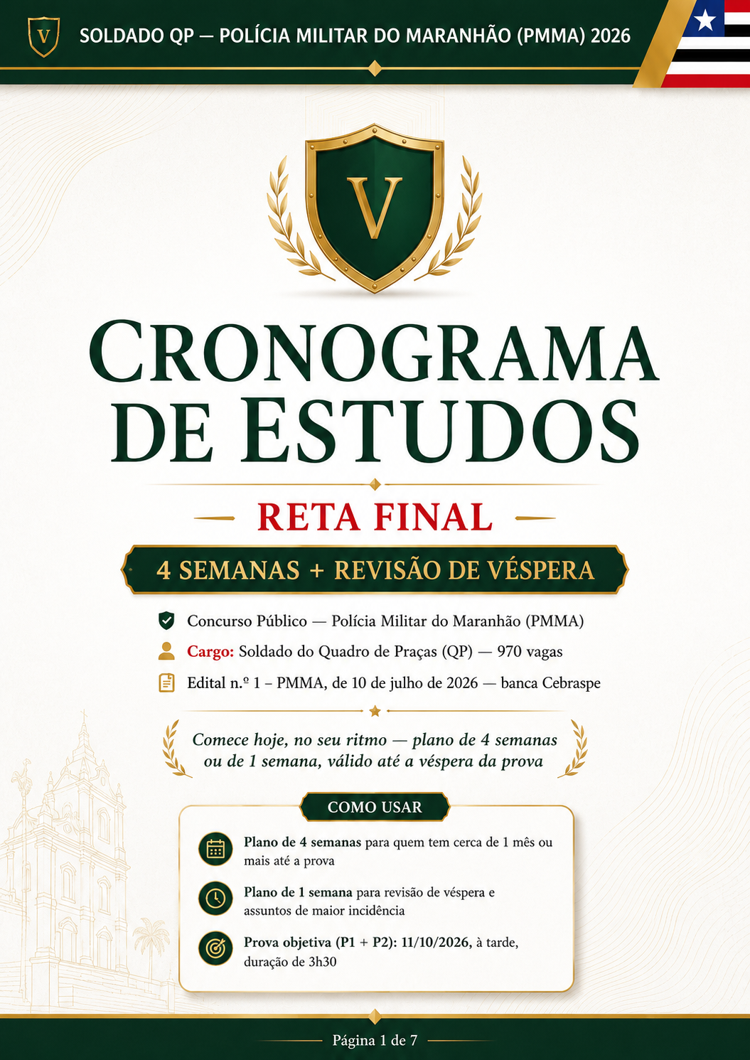Cronograma de Estudos